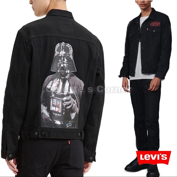 Darth Vader Denim Trucker Jacket 